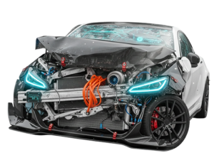 Дефектовка после дтп на BMW X4